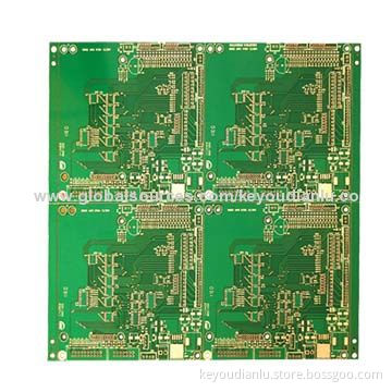 4-layer Immersion Gold 94v0 Material PCB with 1oz Copper Thickness